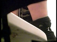 Spy films sluts pissing and wiping their wet cunts voyeur video #2