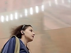 Spy women upskirt unknowingly voyeur video #1