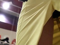 Fishnet upskirts from hq movies voyeur video #1