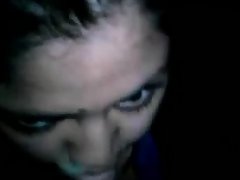 Desi Indian wife licking big cock of his husband voyeur video #2