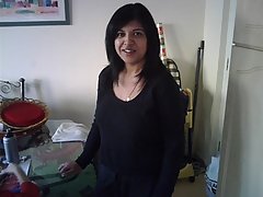 Girl taking naked shower voyeur video #1