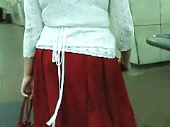 Chicks in very short skirts secretly captured for your viewing pleasure voyeur video #4